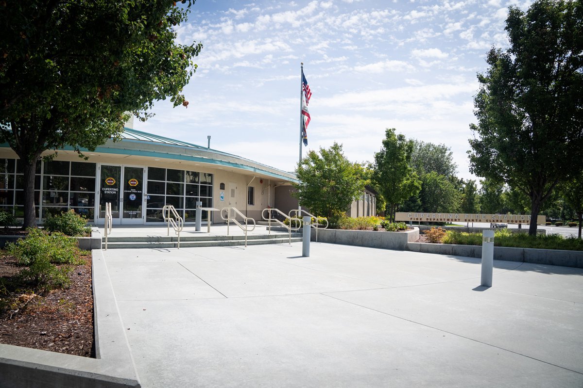 Cupertino Fire Station exterior